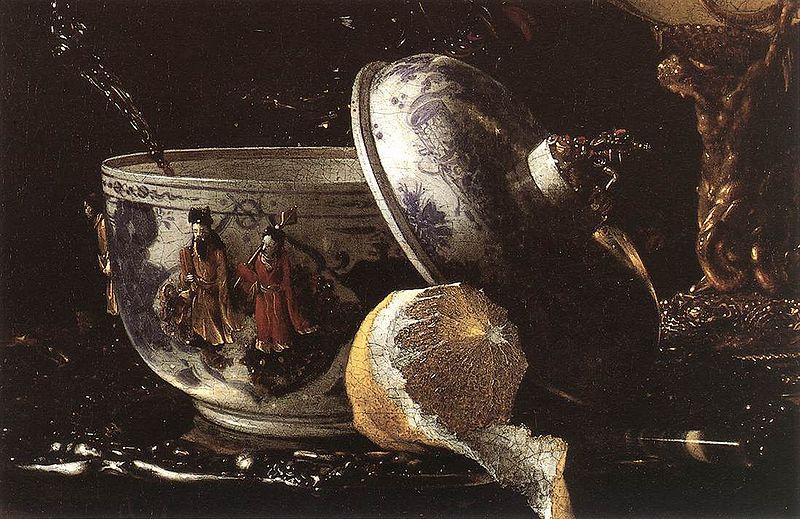 Willem Kalf with a Nautilus Cup oil painting picture